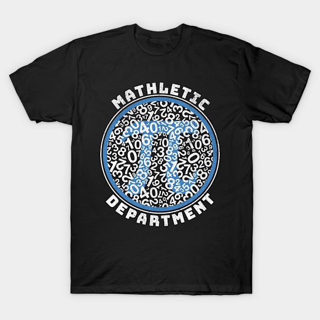 Mathletic Department Pi Day Nerd Math Student Teacher T-Shirt by TRK create